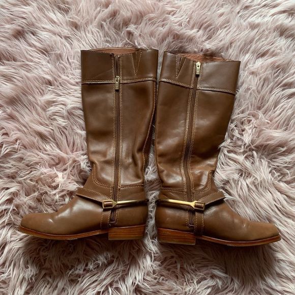 Pour La Victoire Marne Tan Boots - Picture 2 of 4
